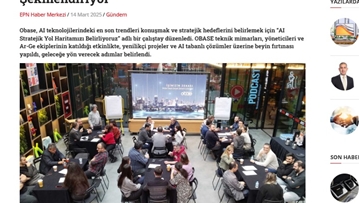 Obase, AI Stratejik Yol Haritası ile Geleceği Şekillendiriyor