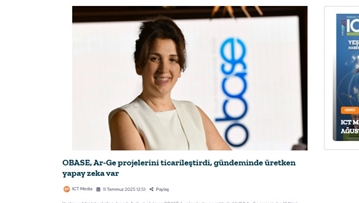 OBASE, Ar-Ge projelerini ticarileştirdi, gündeminde üretken yapay zeka var