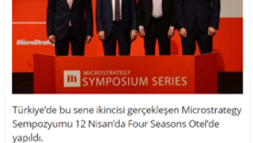 MicroStrategy İstanbul Sempozyumu Obase Sponsorluğunda Gerçekleşti.