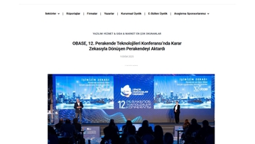 OBASE, 12. Perakende Teknolojileri Konferansı’nda Karar Zekasıyla Dönüşen Perakendeyi Aktardı