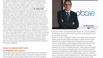 Yapay Zekada Yeni Dönem: Pilottan Değere, Veriden Karara